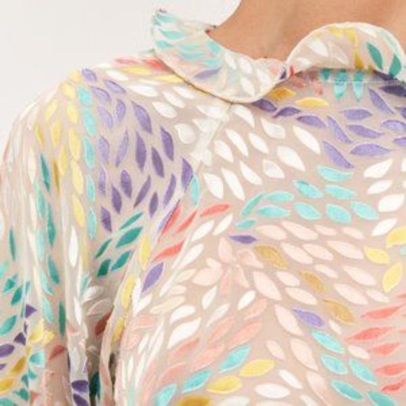 c/meo SET UP TOP IVORY BURNOUT - Picture 3 of 8